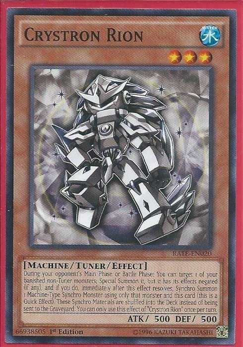 RATE-EN020 Crystron Rion - Common