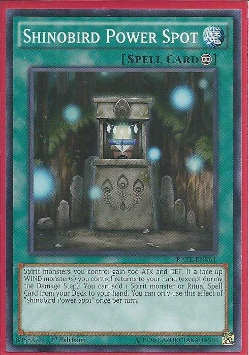 RATE-EN061 Shinobird Power Spot - Common