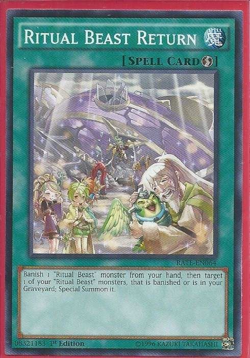 RATE-EN064 Ritual Beast Return - Common
