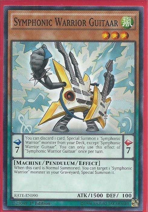 RATE-EN090 Symphonic Warrior Guitaar - Common