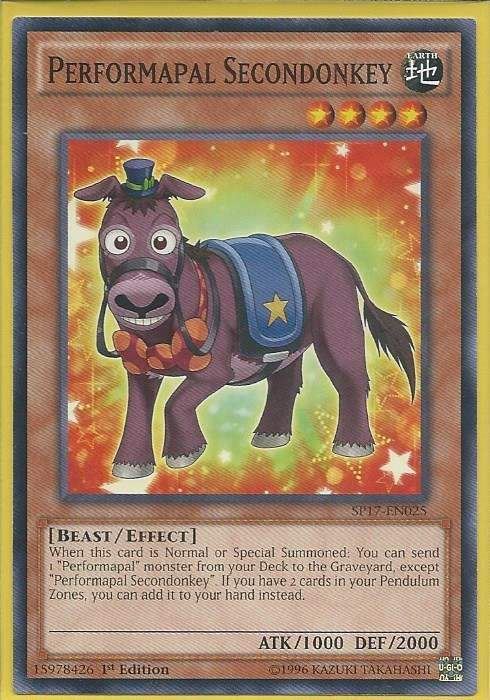 SP17-EN025 Performapal Secondonkey - Common