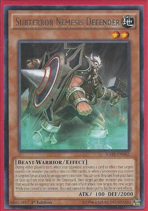 RATE-EN082 Subterror Nemesis Defender - Rare