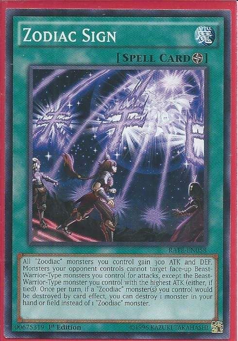 RATE-EN058 Zodiac Sign - Common