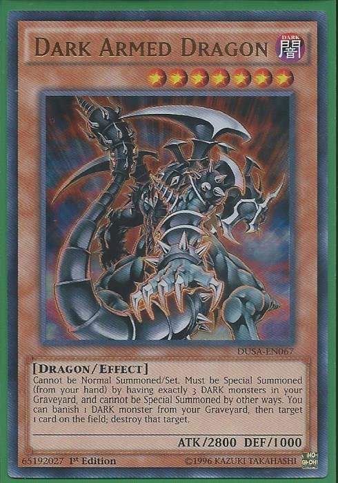 2tvni DUSA-EN067 Dark Armed Dragon - Ultra Rare