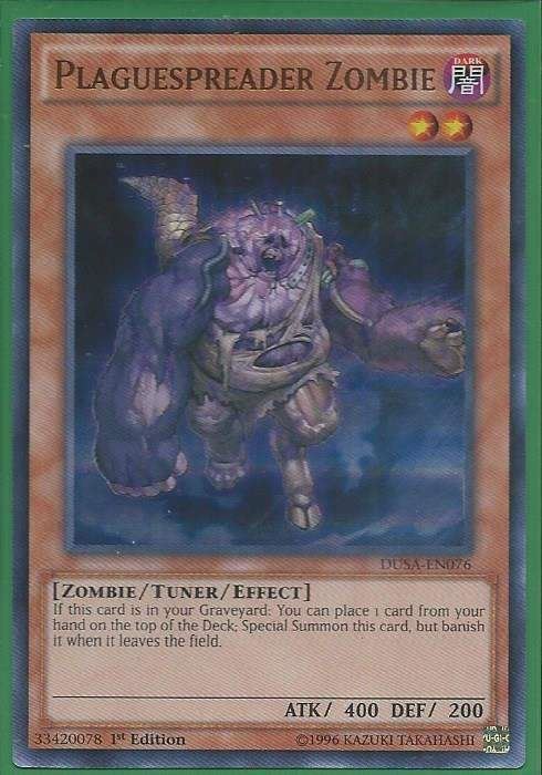 2tvni DUSA-EN076 Plaguespreader Zombie - Ultra Rare
