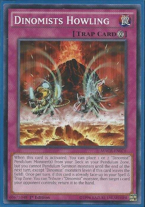 MACR-EN076 Dinomists Howling - Common