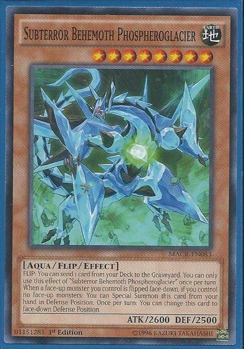 MACR-EN083 Subterror Behemoth Phospheroglacier - Common