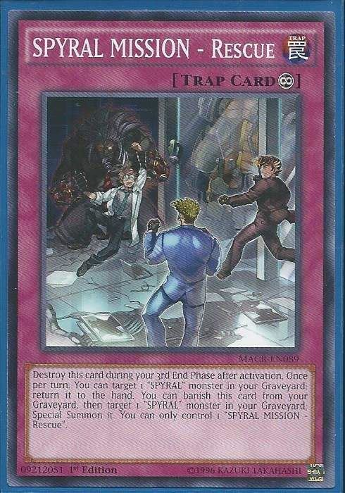 MACR-EN089 SPYRAL MISSION - Rescue - Common