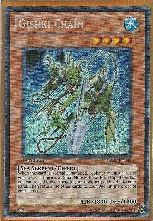 kduy HA05-EN034 Gishki Chain - SECRET RARE