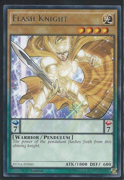DUEA-EN001 Flash Knight - Rare
