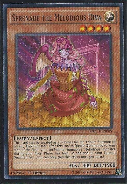 NECH-EN005 Serenade The Melodious Diva - Common