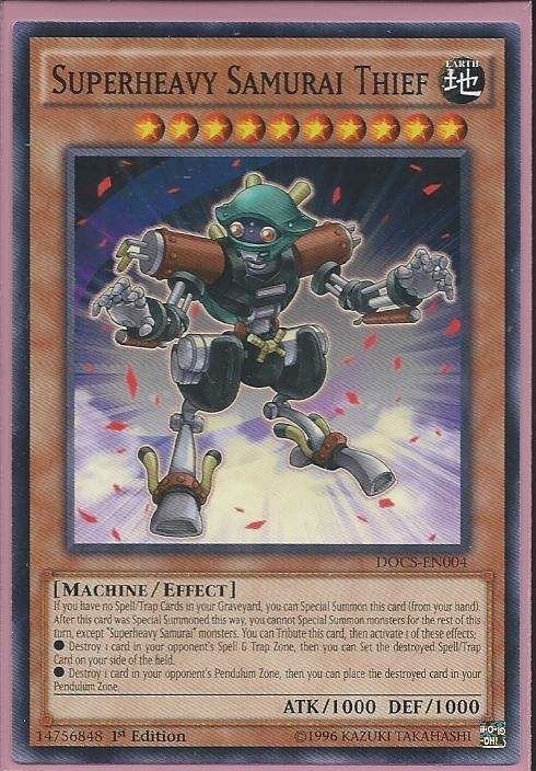 kduy DOCS-EN004 Superheavy Samurai Thief - Common