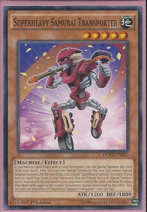 kduy DOCS-EN005 Superheavy Samurai Transporter - Common