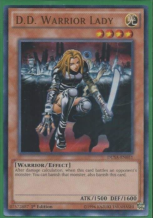 2tvni DUSA-EN051 D.D. Warrior Lady - Ultra Rare