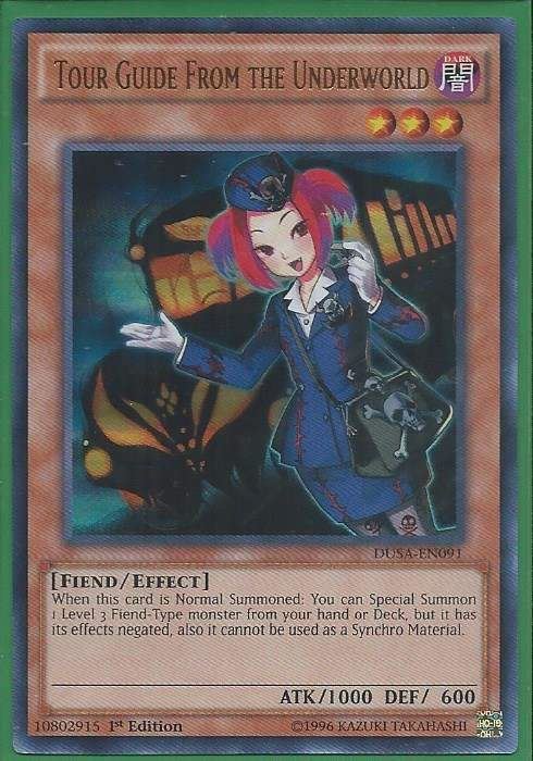 2tvni DUSA-EN091 Tour Guide From The Underworld - Ultra Rare