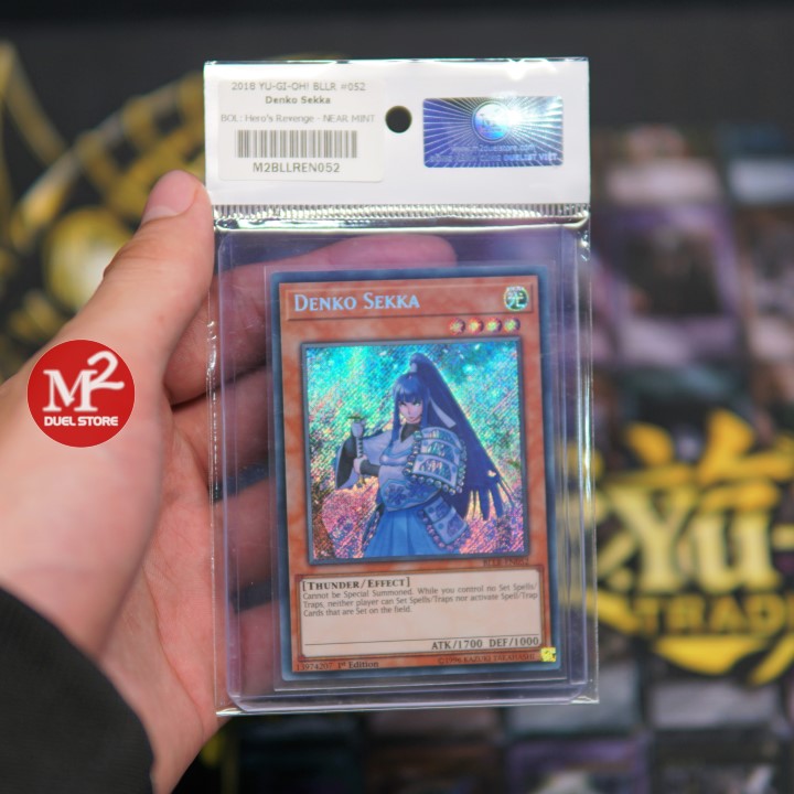 BLLR-EN052 Denko Sekka - Secret Rare - Bảo quản theo tiêu chuẩn M2SCCQ