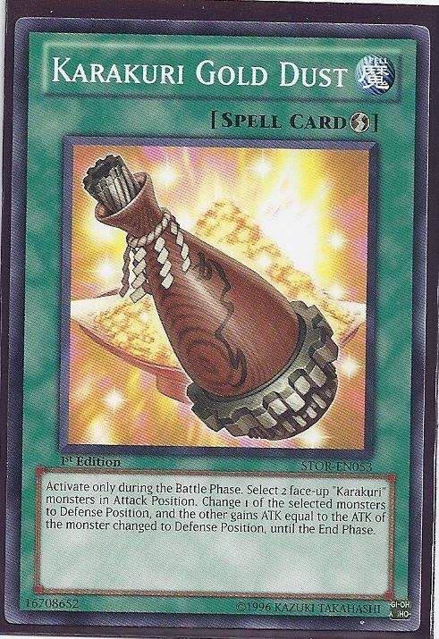 STOR-EN053 Karakuri Gold Dust - Common