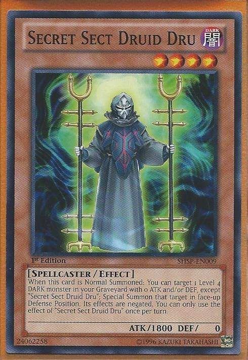 SHSP-EN009 Secret Sect Druid Dru - Common