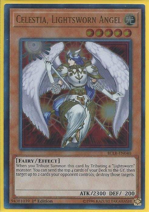 BLLR-EN040 Celestia, Lightsworn Angel - Ultra Rare