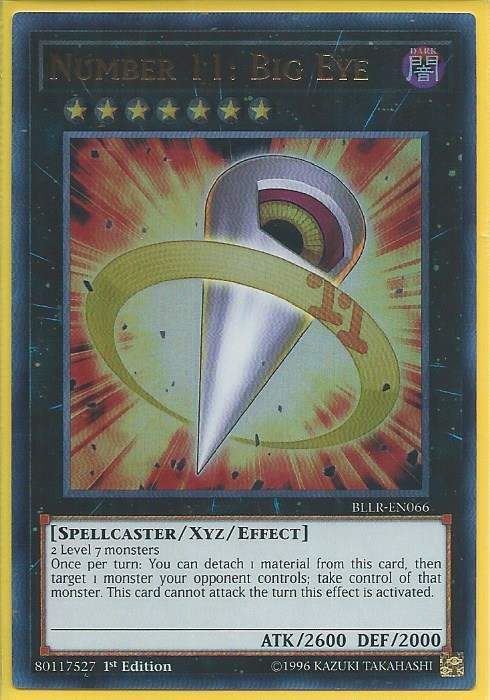 tvni BLLR-EN066 Number 11: Big Eye - Ultra Rare