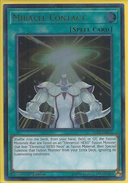 BLLR-EN076 Miracle Contact - Ultra Rare