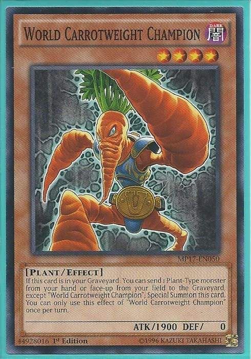 MP17-EN050 World Carrotweight Champion - Common