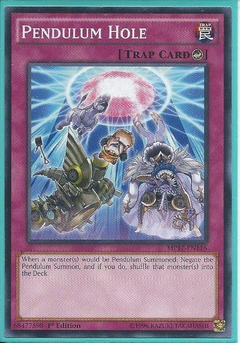 MP17-EN116 Pendulum Hole - Common