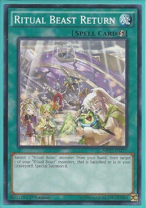 MP17-EN217 Ritual Beast Return - Common