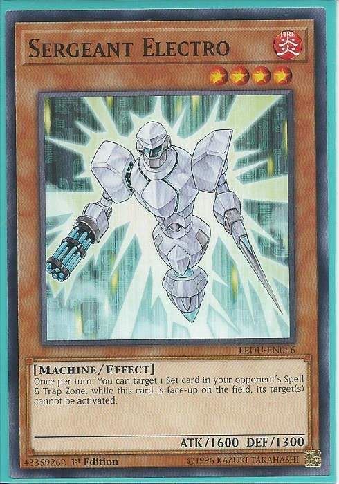 LEDU-EN046 Sergeant Electro - Common