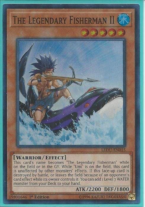 2tvni LEDU-EN015 The Legendary Fisherman II - Super Rare