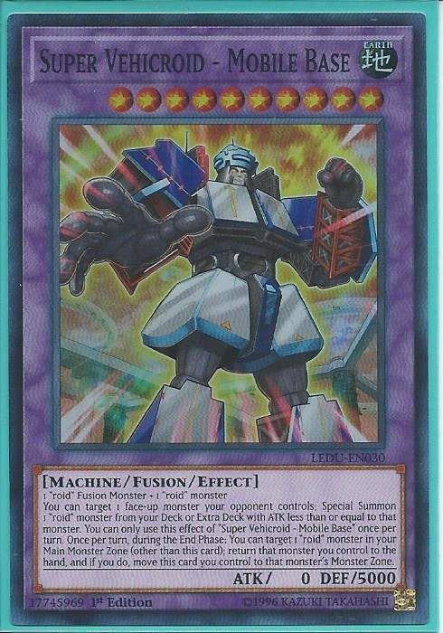 LEDU-EN030 Super Vehicroid - Mobile Base - Super Rare