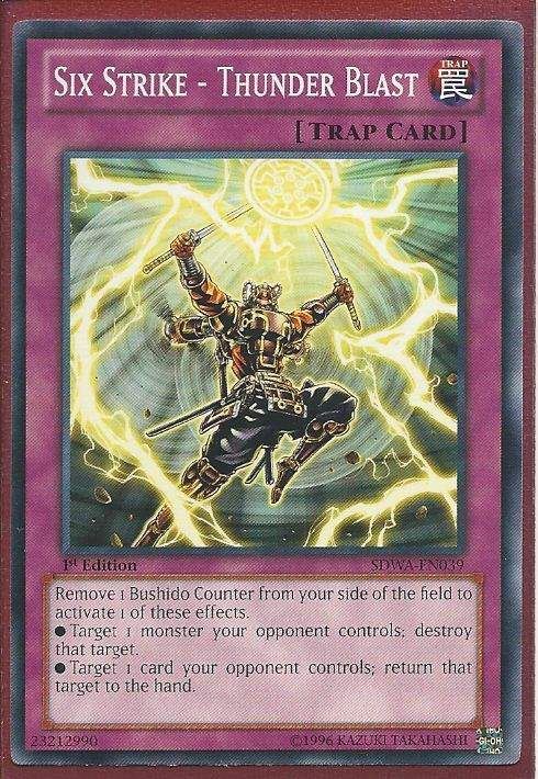 SDWA-EN039 Six Strike – Thunder Blast – Common