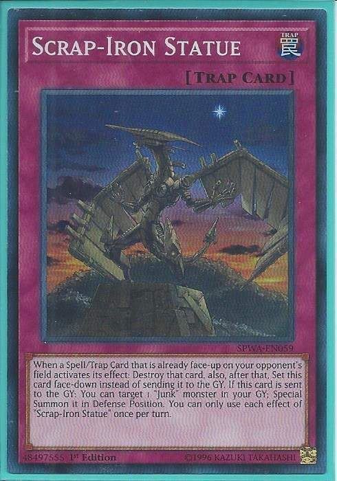 SPWA-EN059 Scrap-Iron Statue – Super Rare