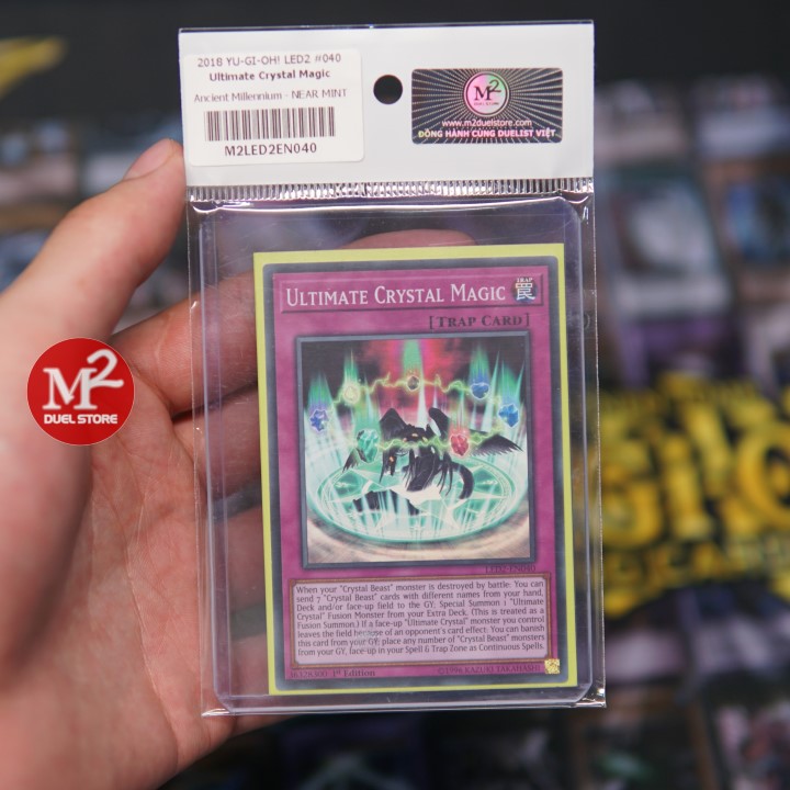 LED2-EN040 Ultimate Crystal Magic – Super Rare - Bảo quản theo tiêu chuẩn M2SCCQ