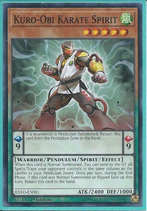 EXFO-EN081 Kuro-Obi Karate Spirit – Common