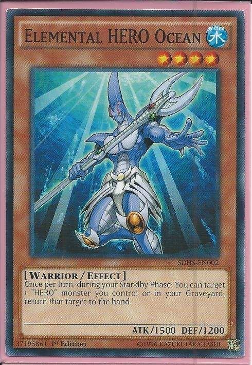 SDHS-EN002 Elemental HERO Ocean – Common