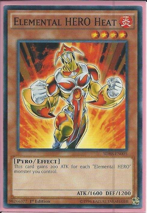 SDHS-EN005 Elemental HERO Heat – Common