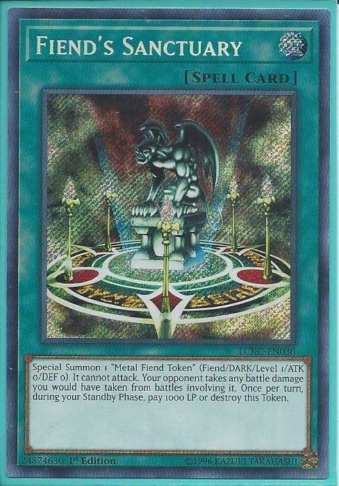 2tvni LCKC-EN030 Fiend’s Sanctuary – Secret Rare