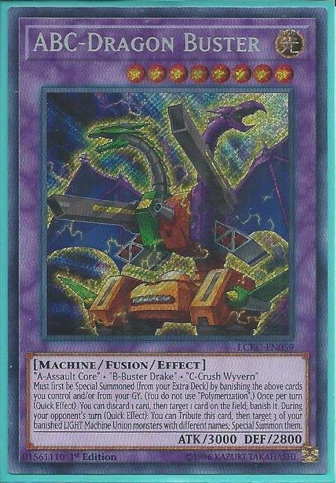 LCKC-EN059 ABC-Dragon Buster – Secret Rare