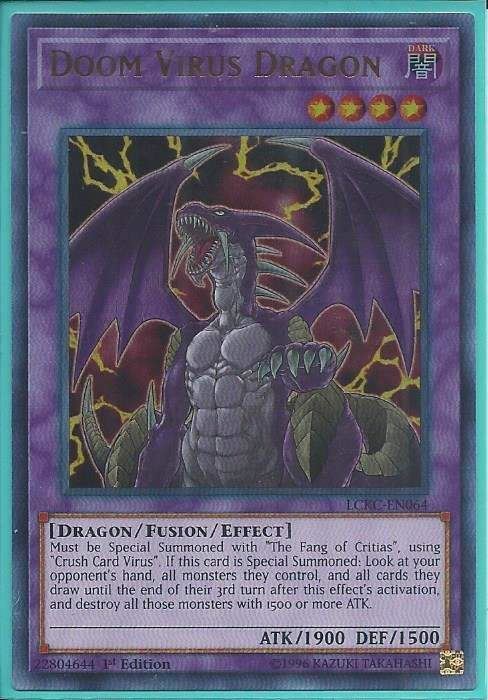 LCKC-EN064 Doom Virus Dragon – Ultra Rare