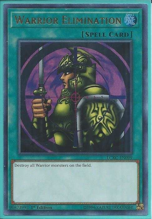 LCKC-EN099 Warrior Elimination – Ultra Rare