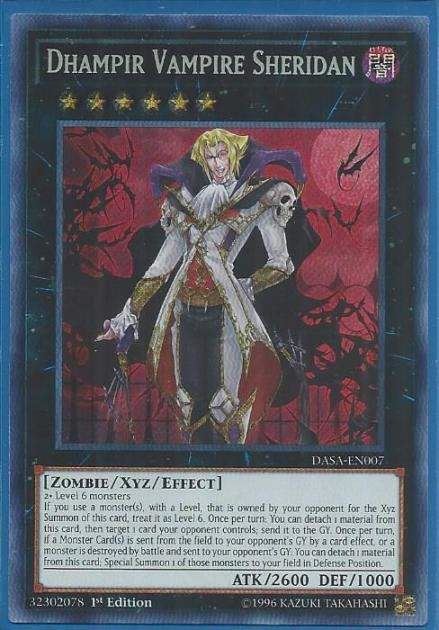 2tvni DASA-EN007 Dhampir Vampire Sheridan – Secret Rare