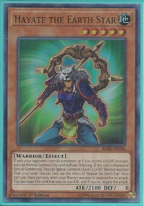 BLRR-EN036 - Hayate the Earth Star - Ultra Rare