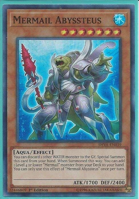 SHVA-EN039 Mermail Abyssteus – Super Rare