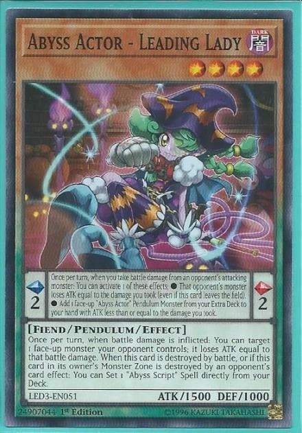 LED3-EN051 Abyss Actor – Leading Lady – Common