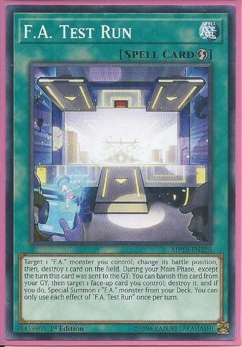 kduy MP18-EN228 F.A. Test Run – Common