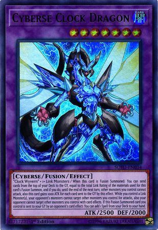 SOFU-EN034 Cyberse Clock Dragon – Ultra Rare
