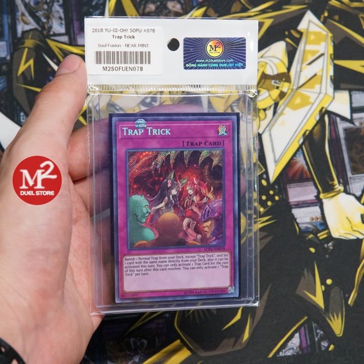 SOFU-EN078 Trap Trick – Secret Rare - Bảo quản theo tiêu chuẩn M2SCCQ