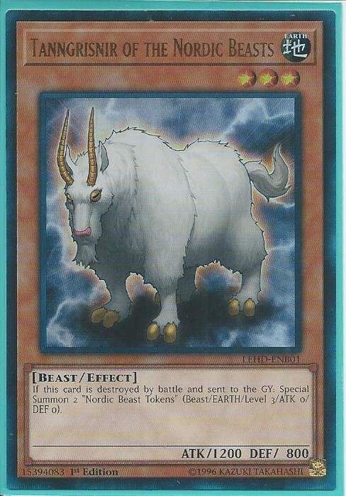 LEHD-ENB01U Tanngrisnir of the Nordic Beasts – Ultra Rare