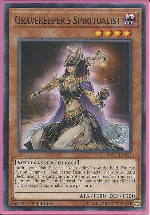 SOFU-EN013 Gravekeeper’s Spiritualist – Common